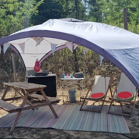 Luksusowy namiot Koppany Pines Rewild Escapes - Wild Bell Tents